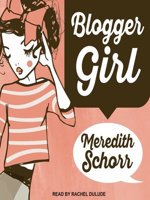 Blogger Girl - Audiobook